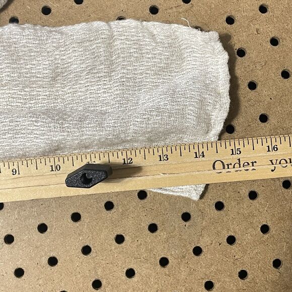 CP Shades Sibella Shirt Womens Medium Ivory Round Neck Top Linen Relaxed USA - Picture 9 of 9